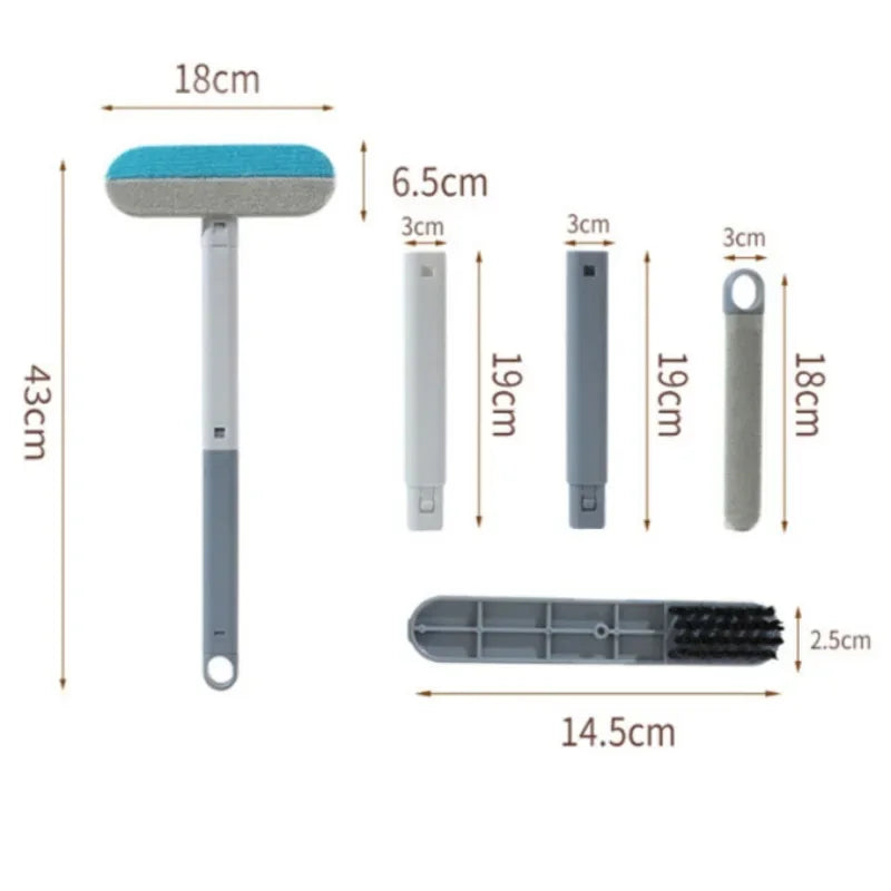 3-in-1 Pet Hair Remover Brush โ Reusable Fur Cleaner for Furniture, Clothes & Car